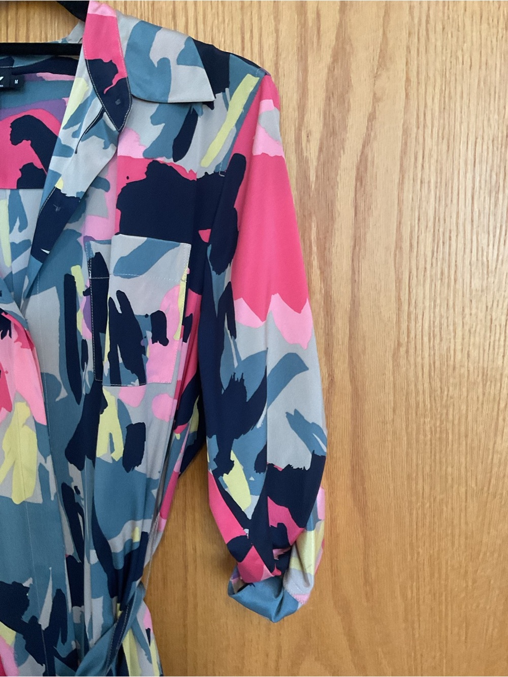 DKNY Silk dress w/silk slip
